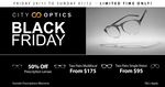 [NSW] 50% off Prescription Lenses for Glasses & Eyewear (29h Nov - 1st Dec) @ City Optics Penrith