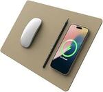 Pout Hands 3 Pro Fast Wireless Charging Mouse Pad, Latte Cream $10.95 + $6.18 Delivery @ The Gamesmen via Amazon AU