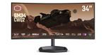 Cooler Master GM34-CWQ2 34" 3440x1440 165Hz VA QD Curved Monitor $359 + Delivery ($0 to Metro Areas/ SYD C&C) @ Mwave