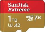 SanDisk 1TB Extreme microSDXC UHS-I Memory Card with Adapter $130.99 Delivered (71% off) @ Veloreo Amazon AU