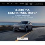 3.88% p.a. Comparison 3y / 4.88% 4y / 5.88% 5y Car Loan on MY25 Geely EX5 @ Geely