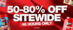 50% - 80% off Site wide + Delivery ($0 with $125 Order) @ BSc Supplements