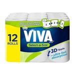 [Prime] VIVA Select-A-Size Paper Towel 12-Count (4x3 Rolls) $11.99 ($10.79 Sub & Save) Delivered @ Amazon AU