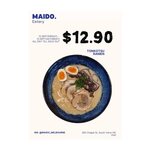 [VIC] $12.90 Tonkotsu Ramen @ Maido Eatery, South Yarra