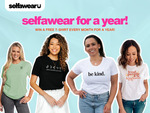 Win a Free T-Shirt Every Month for a Year from Selfawear