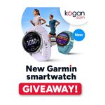 Win a Garmin Venu 4 Smartwatch ($949) + Garmin Bounce 2 Kids Smartwatch ($449) from Kogan