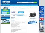 JVC 60GB HDD Camcorder *Bonus Bag & Battery* - $599 @ Bing Lee (NSW/ACT) 