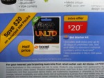 Boost Mobile-Half Price Starter Kit $20 Auspost from 8th April 2013