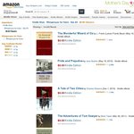 [Kindle E-Book] Free Classics, $0.99 Audiobook Classics [Audible] 108 Titles