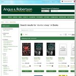 Angus & Robertson 20% off Online Sitewide. Stephen King's Doctor Sleep $16/ $24 (HC)