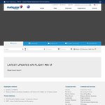 Malaysia Airlines - Return Flights to KUL from $725