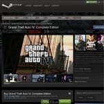 Steam: Grand Theft Auto IV (Complete Edition) [$7.49]