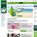 10% off Woolworths Travel Insurance