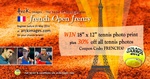 Win a 18"X12" Tennis Star Photo of Your Choice Absolutely Free - French Open Frenzy