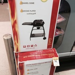 Mobile Outdoor Charcoal BBQ Grill Just $15 down from $59 in Woolworths