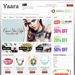 Shop Online & Save 40% on Fashion Accessories at Yaara.com.au. Use Extra 10% OFF Coupon