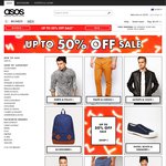 Up to 50% off on Selected Items at ASOS