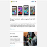 Purchase Select Nokia Lumia Phones Get $100 or $50 Coles-Myer Gift Card