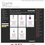 Sterling Silver, Swarovski Pendants, $20 + Free Shipping @ Crystal Pulse