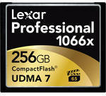 Lexar 256GB Professional 1066x Compact Flash Memory Card (UDMA 7) $479.95 USD @ B&H Photo Video