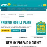 New Optus $30 Recharge: 1.5GB Data, Unlimited Text/MMS, Unlimited Weekend Calls, 350 Call Minutes