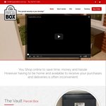 Parcel Box - Your Parcels Securely at Your Doorstep - $100 off, Now $170 Delivered