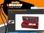 New Site - DailySteals.com.au - Wine Presentation Box with 4 Tools - $24.98 +$7.95p&h - Save 50%