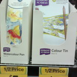 50% off Derwent Academy (Made in UK) Colour Pencils or Watercolour Paints 12pk $5 @ Woolworths