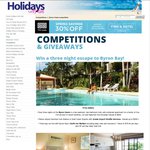 Win a 3 Night Stay in a Byron Bay 2 Bedroom Apartment, 3 Day Car Rental from Holidays with Kids