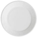 500pk Uncoated Paper Plates 175mm $0.25 at Officeworks