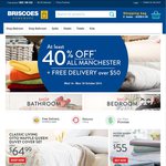 Briscoes - at Least 40% off Everything + Free Delivery on Orders over $50