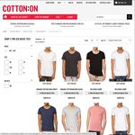 2x Basic Tees for $20 @Cotton on