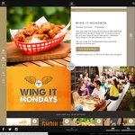 Wing-It-Mondays - 10 Wings for $5 @ Merrywell @ Crown Casino Perth