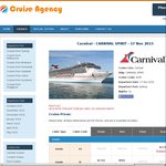 Carnival - Sth Pacific Cruise - 10 Nights - Twin Balcony from $949 Pp ($1848 Total) + $200 OBC