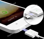 Magnetic 1M Micro USB Cable with LED Indicator Light for Android AU $5.53 @ TinyDeal