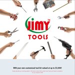 Win a Customised Tool Kit Worth up to $3,000 from Jimy Tools