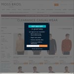 Now $22 Lambswool Blend Sweaters (Were $72 Save $50)+ Shipping ($0 for Orders >$150) @ Moss Bros