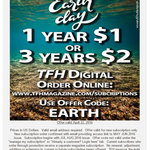 Tropical Fish Hobbyist Digital Edition US $1 1yr/ $2 3yrs Save US $12.95/ $23.95