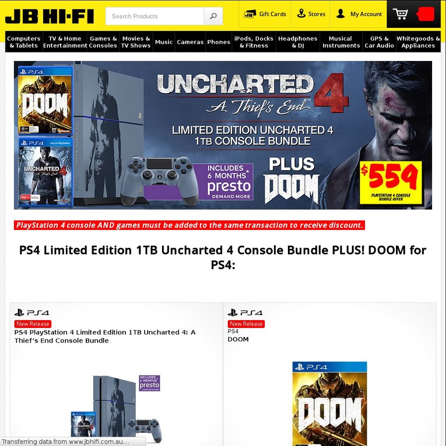 Ps4 1tb store eb games