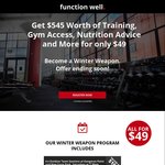 $545 Worth of Training for $49 @ Function Well (Newstead, QLD)