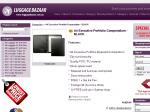 A4 Executive Zippered PVC Compendium - BLACK - $25 Shipped