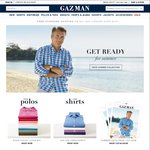 GAZMAN 25% off Full Price online or in-store