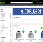 Zavvi 4 Items for £40 (~AU$65) Sale (£0.99 Postage) - Tokyo Laundry Hoodies, Brave Soul Shirts or Varsity Team Player T-Shirts