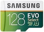 Samsung 128GB 80MB/s EVO Select Micro SDXC Memory Card -  USD $45.08 (~AUD $54.20) Delivered @ Amazon 