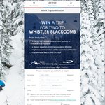 Win a Trip for 2 to Whistler Blackcomb (Vancouver, Canada) from SurfStitch