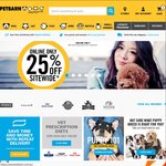 25% off Site Wide @ Petbarn