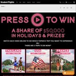Win a Share of $50,000 Worth of Holidays & Prizes from Flight Centre