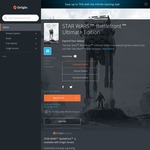 Star Wars Battlefront Ultimate Edition for AUD $12.50 on Origin - 75% off (Includes Battlefront Deluxe and All DLCs)