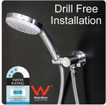 Hand Held Shower Set with Full Rain Pattern (New with Minor Marks) - $49.95 (Was $129.95) + Free Delivery @ Water Saving Showers