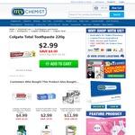 36% off Beconase Nasal Spray 200 Doses $6.99, Colgate Total Toothpaste 220g $2.99 + More @ Chemist Warehouse & My Chemist